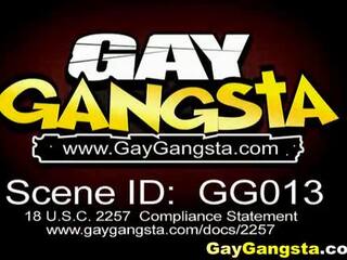 Gay gangsta smashing anale scopata azione