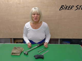Marvelous Youtuber Biker Stuff - Pokies on White Shirt: dirty film a2