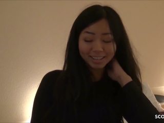 Thai College Teen Talk to Suck at German University.