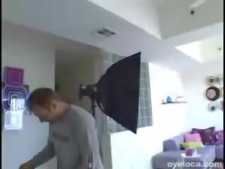 Спопеляючий іспанська lassie є обдурена в трахання для a modeling робота