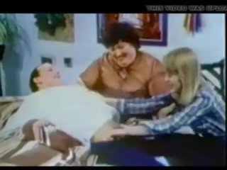 Retro velké krásné ženy trojice muž žena žena, volný volný iphone velké krásné ženy pohlaví film video 9e