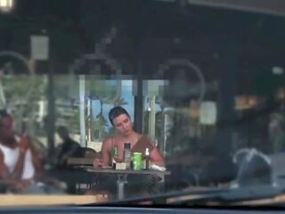 Duke mashtruar bashkëshorte &num;4 pjesë tre - hubby filma mua jashtë një cafe poshtë fundit ndezje dhe duke pasur një ndërracore çështje me një e zezë man&excl;&excl;&excl;