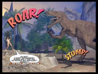 Cretaceous বাড়া থ্রিডি সমকামী হাস্যকর sci-fi পর্ণ গল্প