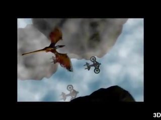 Avatar deity 肛門 性交 由 巨大 藍色 成員