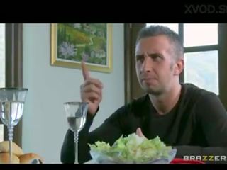 감독자 젊은 브루 넷의 사람 부정 행위 아내 잤어요 hubbys friends 큰 거시기