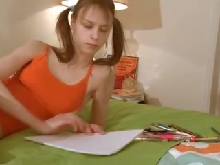 Thọc cù lét groovy twat qua nước