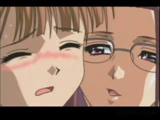 Skrępowane hentai córka daje bj z zabawka w górę szczelina
