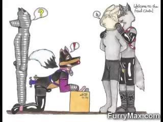 3d tremendous furry foxes!