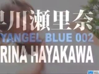 Serina hayakawa amazes 와 그녀의 더블 베드로 빨기