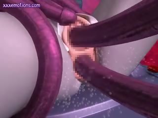 动画 娃娃 钻 由 tentacles
